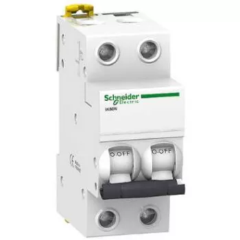 Автоматический выключатель Schneider Electric Acti9 iK60N, 2 полюса, 4A, тип C, 6kA