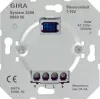 Светорегулятор клавишный Gira Edelstahl для люминесцентных ламп с управляемым эпра, с нейтралью, нержавеющая сталь