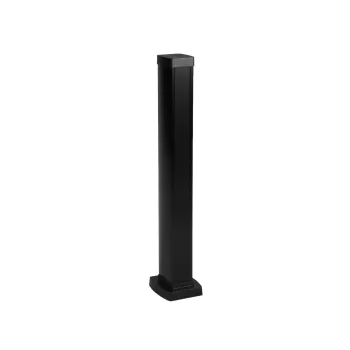 Legrand 653005 Snap-On мини-колонна алюминиевая с крышкой из пластика 1 секция, высота 0,68 метра, цвет черный
