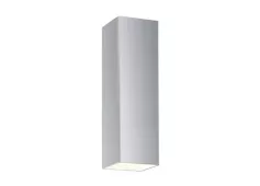 Fabbian Светильник потолочный Slot,  9х9х30см, 1х75W GU10, белый алюминий