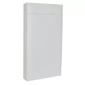 Пластиковый щиток на 48 модулей (4х12) Legrand Practibox S для накладного монтажа, цвет двери белый