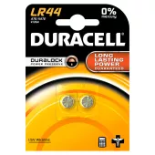 Duracell Батарейка алкалиновая LR44 A76 Таблетка 1.5v (блистер 2 шт.)