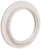 Кольцо абажурное КП27-К02 пластик Е27 белый (инд. пак.) IEK
