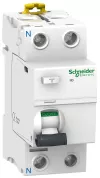 Устройство защитного отключения (УЗО) Schneider Electric Acti9 iID, 2 полюса, 40A, 30 mA, тип AC, электро-механическое, ширина 2 DIN-модуля