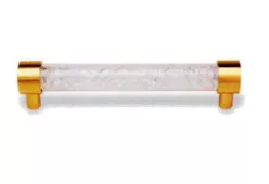 Swarovski Elements Ручка дверная (туба) диам.30мм золото