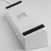 Werkel белый/черный Розеточный блок 4-х местный + 3 USB