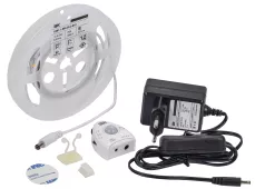 Комплект светодиодной подсветки Сделай сам (лента LED 1,2м LSR-2835WW60-4,8-IP20-12В + драйвер + датчик движения) IEK