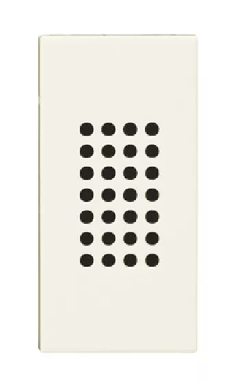 Abb NIE Механизм зуммера, 1-модульный, серия Zenit, цвет альпийский белый