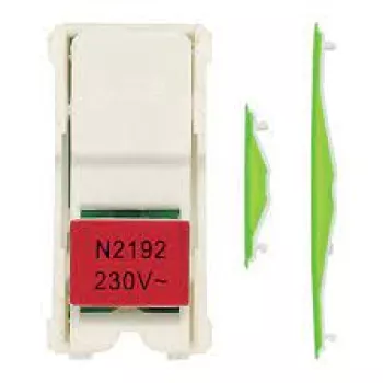 Abb NIE Лампа неоновая для 2-полюсных выключателей/переключателей/кнопок, цвет цоколя красный