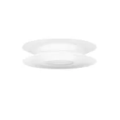 Fabbian Светильник встроенный Shivi 1х75W GU10, ᴓ14cm, H?3.3cm, H? 10.5cm, белое стекло