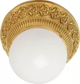 FEDE Светильник накладной из латуни со стеклом серия BILBAO  цвет BRIGHT GOLD