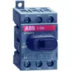Abb SGC Рубильник OT40F4N2 до 40А 4х-полюсный для установки на DIN-рейку или монтажную плату (с резе