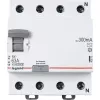 Устройство защитного отключения (УЗО) Legrand RX3, 4 полюса, 63A, 300 mA, тип AC, электро-механическое, ширина 4 DIN-модуля