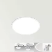 Arkos Light светильник встраиваемый MINIFOX, без лампы, D 137mm, min. глубина 147mm, 1х26W GX24q-3, цвет W, поликарбонат