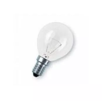 P CL 25W 230V E14  - лампа накаливания шарик прозрачный, Osram