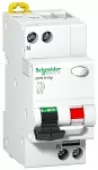 Автоматический выключатель дифференциального тока (АВДТ) Schneider Electric Acti9 DPN N Vigi, 10A, 30mA, тип AC, кривая отключения C, 2 полюса, 6kA, электро-механического типа, ширина 2 модуля DIN
