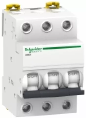 Автоматический выключатель Schneider Electric Acti9 iK60N, 3 полюса, 50A, тип C, 6kA