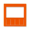 ABB Levit оранжевый Сменная панель на накладку терморегулятора / таймера
