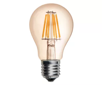 Kink Light Led Лампа золотая E27 8W (2700K)
