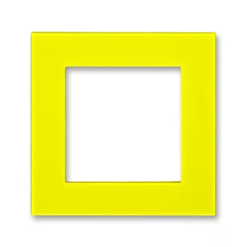 ABB Levit жёлтый Сменная панель на рамку 1 пост