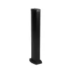 Legrand 653025 Snap-On мини-колонна алюминиевая с крышкой из пластика, 2 секции, высота 0,68 метра, цвет черный