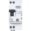 Автоматический выключатель дифференциального тока (АВДТ) Legrand RX3, 32A, 30mA, тип AC, кривая отключения C, 2 полюса, 6kA, электронного типа, ширина 2 модуля DIN