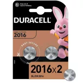 Duracell Батарейка литиевая CR2016 3v (блистер 2 шт.)