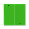 ABB Levit зелёный Сменная панель на клавишу для выключателя жалюзи