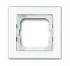 Abb BJE Рамка 1-постовая, серия axcent, цвет белое стекло