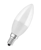 Лампа светодиодная LED Value B75 4000К 10Вт свеча матовая E14 230В Osram 4058075579187