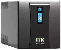ИБП Линейно-интерактивный 1200ВА/720Вт однофазный с LCD дисплеем с АКБ 2х7AH USB порт розетки Schuko, серия ET, ITK