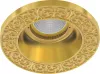 FEDE Светильник встраиваемый из латуни круглый  серия EMPORIO цвет BRIGHT GOLD
