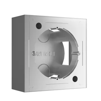 Werkel серебряный Коробка для накладного монтажа. W8000006