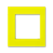 ABB Levit жёлтый Сменная панель внешняя на многопостовую рамку