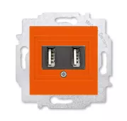ABB Levit оранжевый Розетка USB-зарядки, 2-я