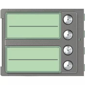 Панель лицевая модуля доп.кнопок вызова (3-4), 4 кнопки, Robur