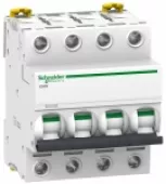 Автоматический выключатель Schneider Electric Acti9 iC60N, 4 полюса, 16A, тип C, 6kA