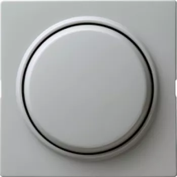 Выключатель самовозвратный одноклавишный проходной Gira S-Color, на клеммах, серый