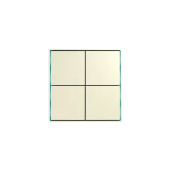 Сенсорный кнопочный модуль KNX, 4/8 группы, полярный белый. Серия устройств: DKNX