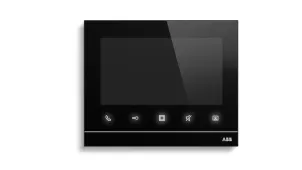 ABB-Welcome Абонентское устройство домофона  7 чёрный глянцевый