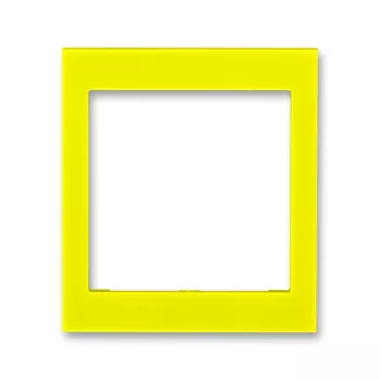 ABB Levit жёлтый Накладка на рамку 55х55 промежуточная