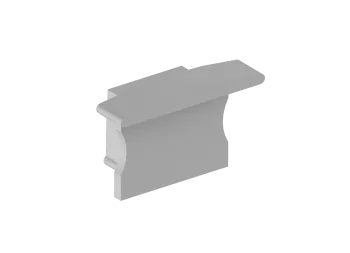 Боковая заглушка для профиля L18501.Цвет:Серый