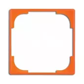 Декоративная вставка на 1 пост для рамок Basic 55 ABB Basic55, оранжевый