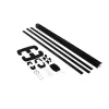 Legrand 653028 Snap-On мобильная колонна алюминиевая с крышкой из пластика 2 секции, высота 2 метра, цвет черный