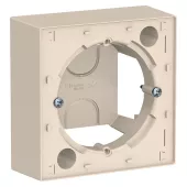 Коробка для накладного монтажа (комбинируемая) Schneider Electric Atlas Design, бежевый
