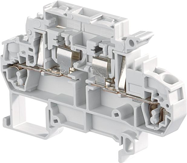 

Abb ENT C Клемма D2,5/8.SFT.2L пруж. 2.5мм.кв., держатель предохранителя 5х20, 5х25 мм., с тестовыми