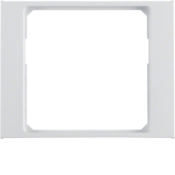 Berker Переходная рамка для центральной панели 50 x 50 мм, K.1, цвет: полярная белизна, глянцевый