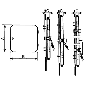 

SE Universal Enclosures ПЛАСТИКОВОЕ ОКНО 78X200x25