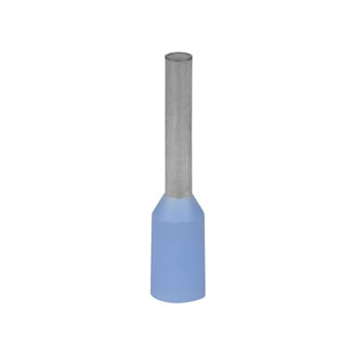 

ABB TB_SK_Terminals Наконечник каб. FER0208P-G, медь лужен./полипропилен, втулка, голубой, 0.25мм2,, Синий, TB_SK_Terminals