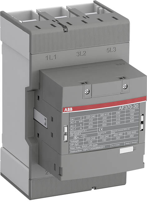 

Abb COS Контактор AF370-30-00-11 370А AC3, катушка 24-60В AC/DC